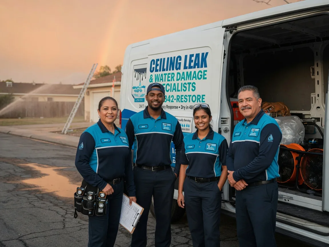 Ceiling Leak Cleanup company in North Rose, NY