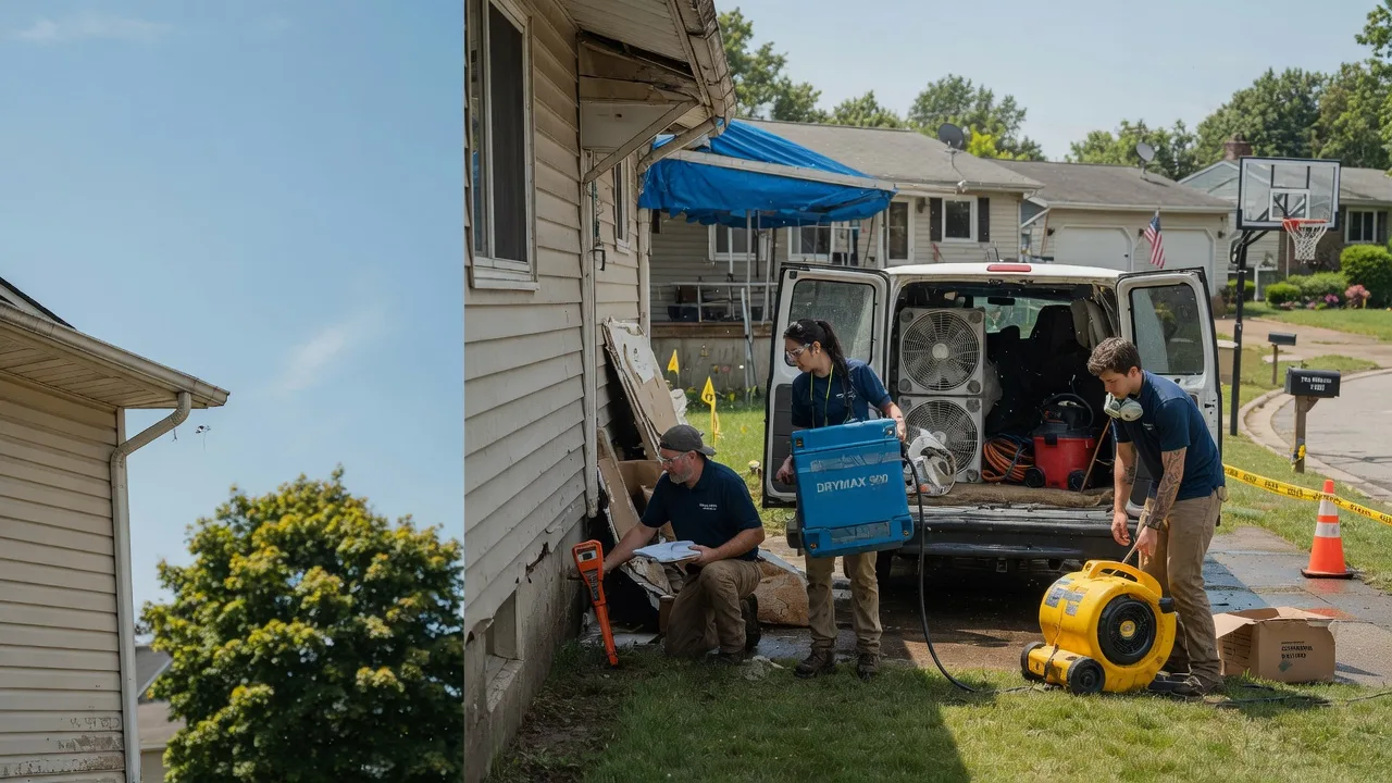 Ceiling Leak Cleanup in North Rose, NY near me