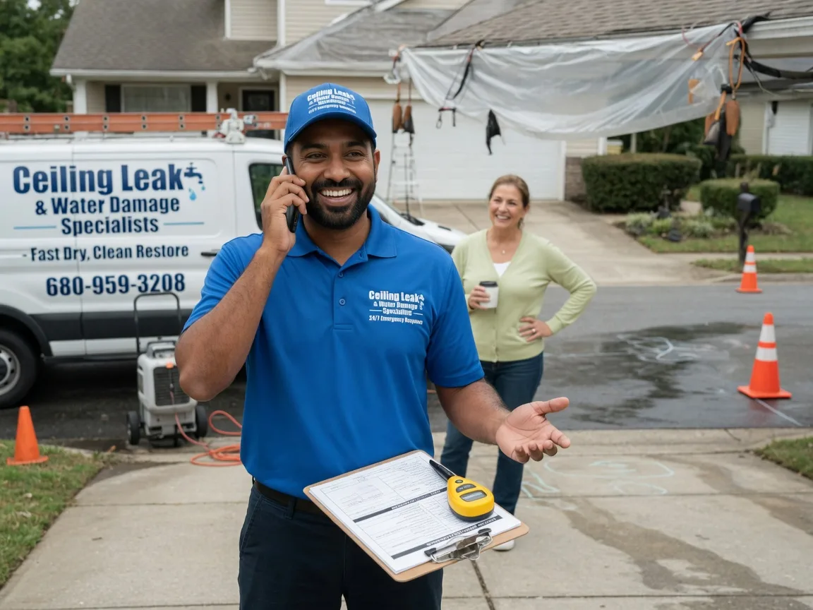 Ceiling Leak Cleanup North Rose, NY FAQs